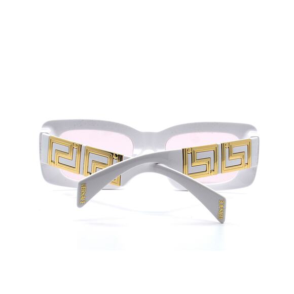 NEW VERSACE VE4444U 314/5 WHITE PINK AUTHENTIC SUNGLASSES - Picture 9 of 15